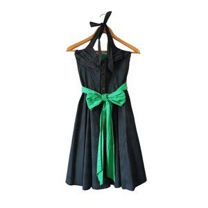 Anthropologie Maeve Striped Halter Dress